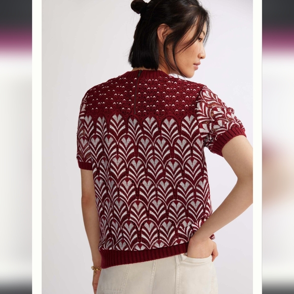 Daniel Rainn lace blouse size large - Picture 2 of 9